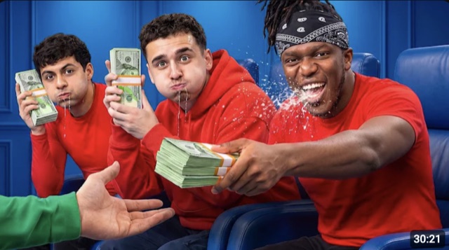 Clickbait challenge video thumbnail hidden behind a Swiyde cover